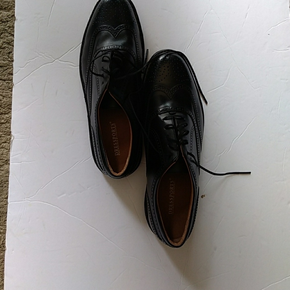 Rockport men shoes black lace-up. Size 11.
